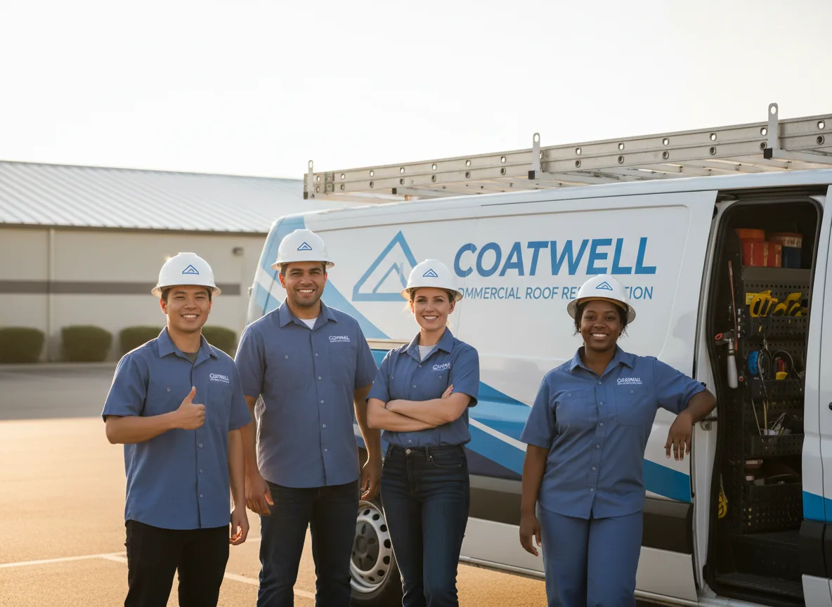 Commercial roof coating company in Aurora, IN